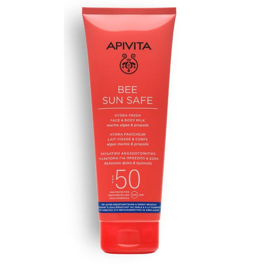 Leche Solar Hydra Fresh SPF50 Apivita 100 ml