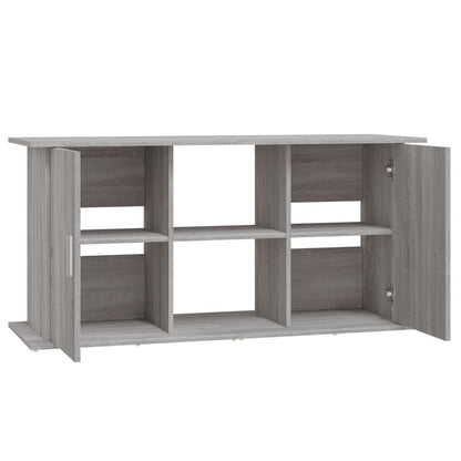 Vidaxl Soporte Para Acuario Madera Ingeniería Gris Sonoma 121x41x58 Cm_5
