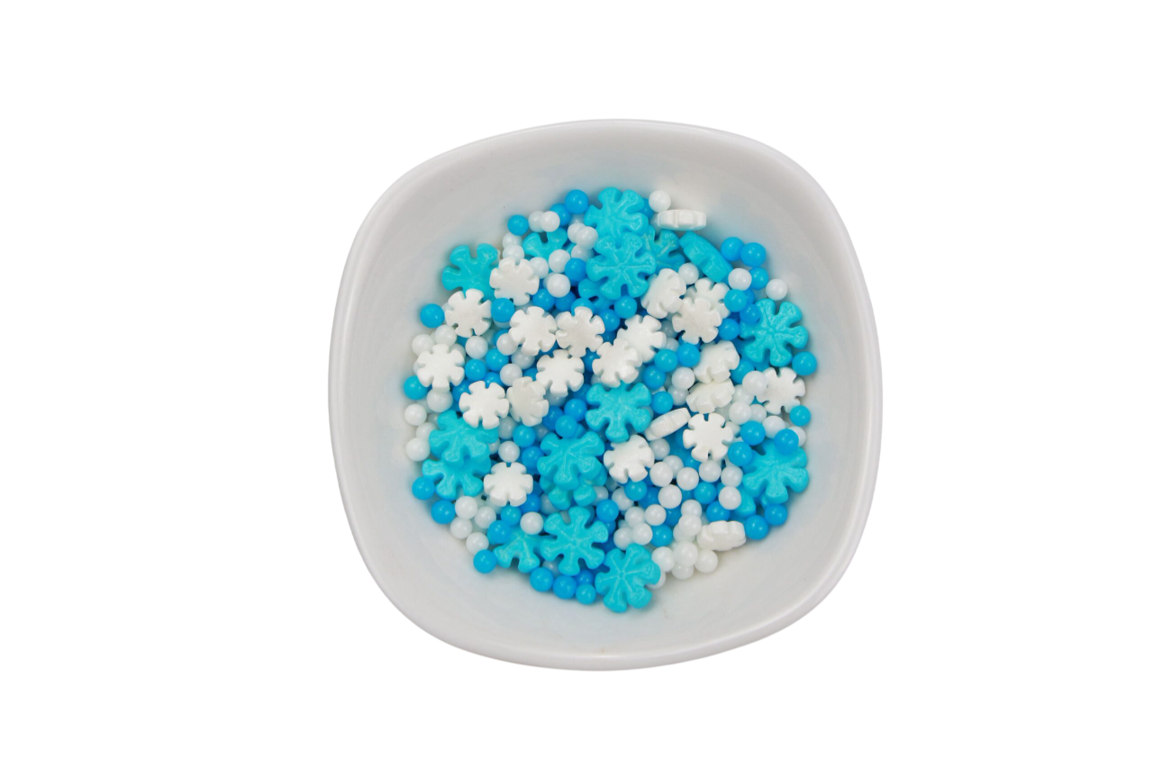 Snowflakes Navidad Sprinkles 450g_1