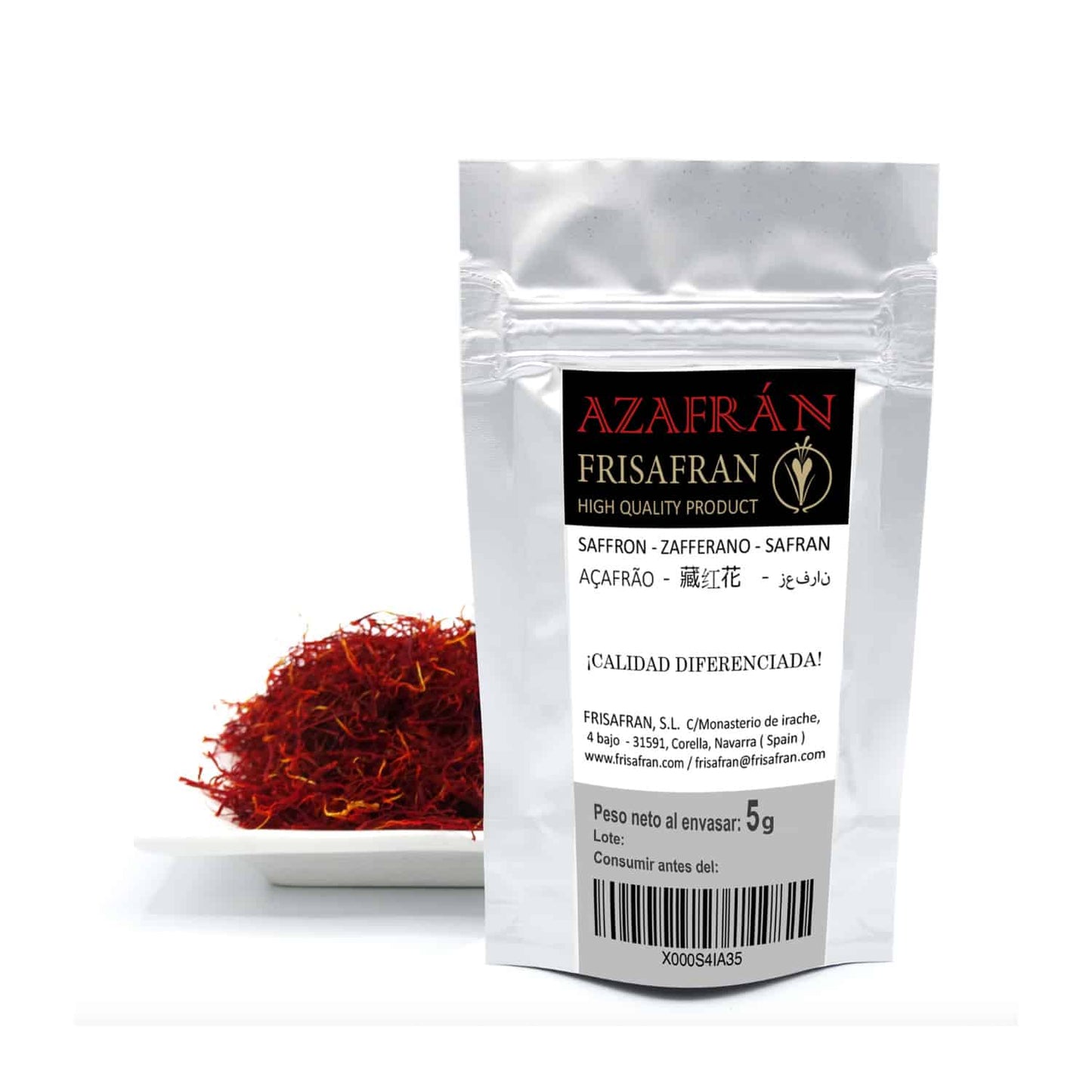 Azafrán En Hebra - Calidad Y Sabor | Frisafran 5 G_1