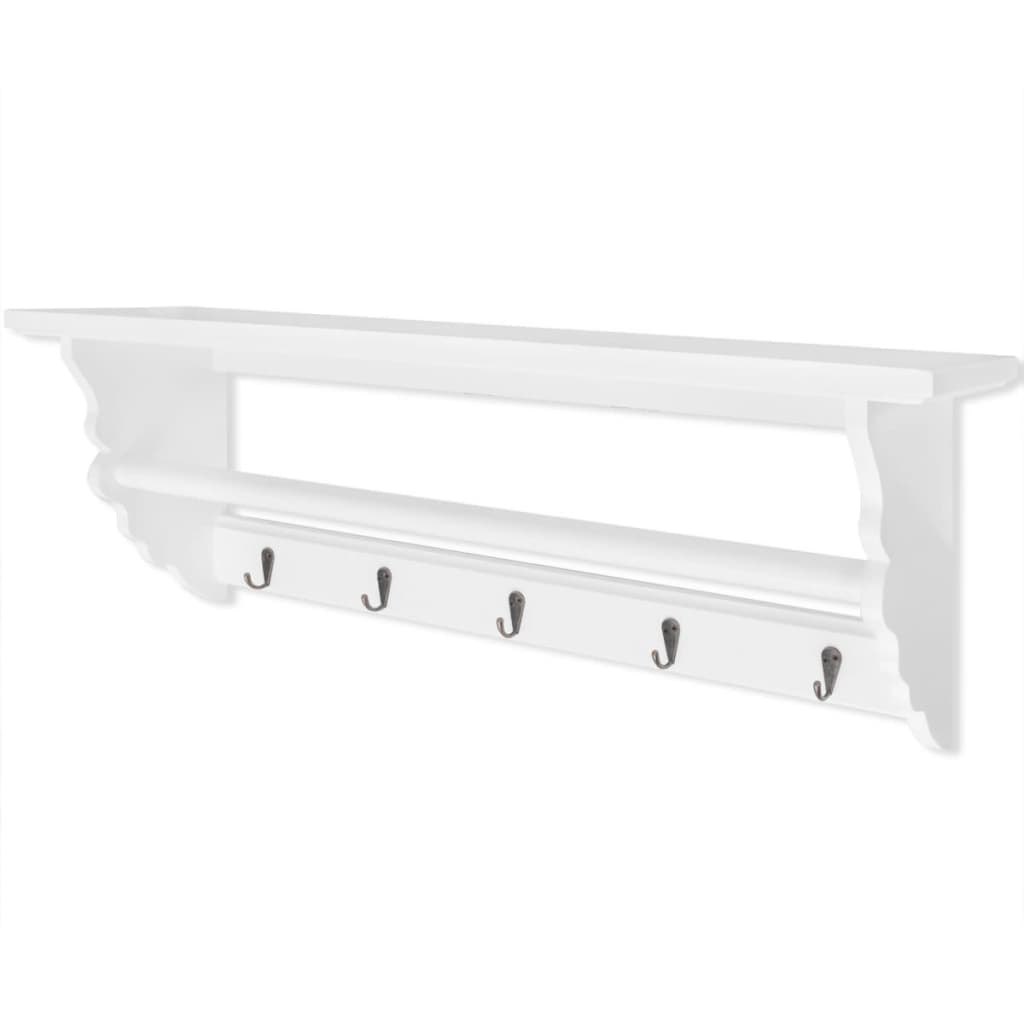 Perchero Estilo Barroco Mdf Blanco_1