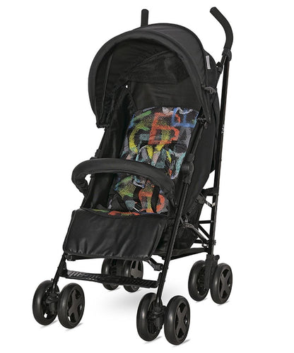 Silla De Paseo Ida Black Grunge Hasta 15kg De Lorelli_0