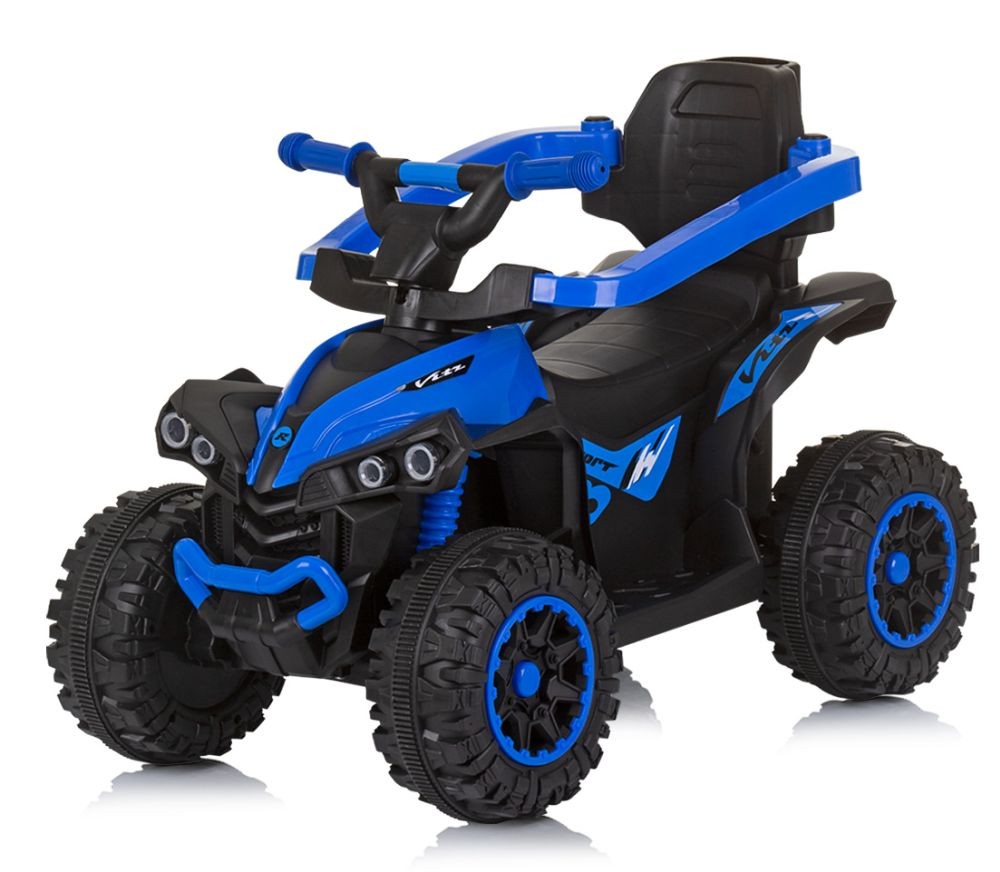 Correpasillos Atv Con Mango Parental Y Capota Blue_2