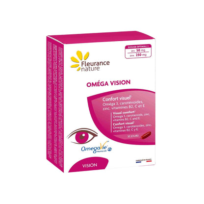 Omega Visión Fleurance Nature 30 Cápsulas_0