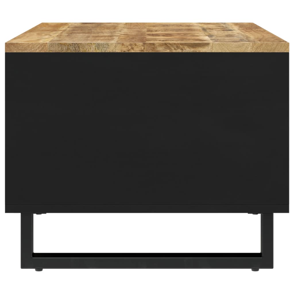 Mesa De Centro De Madera Maciza Mango 60x50x40 Cm_2