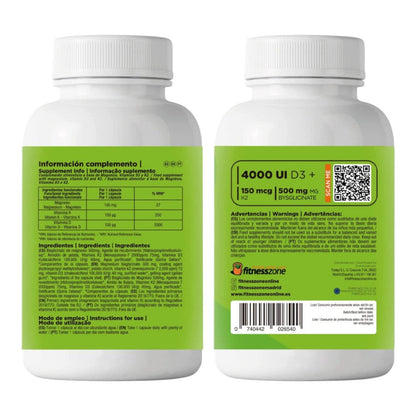 Ultimate Formula Vitamin D3 & K2 + Magnesium 120 Caps