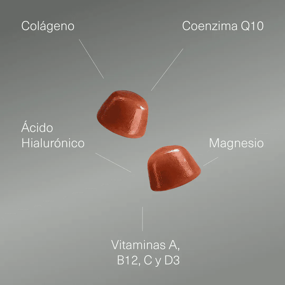 Colágeno Hidrolizado con Ácido Hialurónico, Coenzima Q10, Zinc y Vitaminas Aldous Bio 120 cápsulas