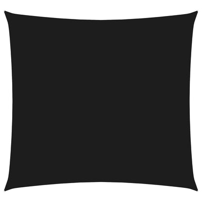 Vidaxl Toldo De Vela Cuadrado Tela Oxford Negro 3x3 M_0