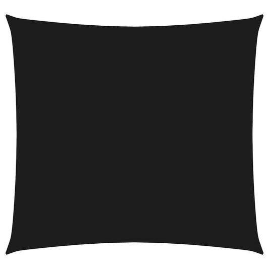 Vidaxl Toldo De Vela Cuadrado Tela Oxford Negro 3x3 M_0