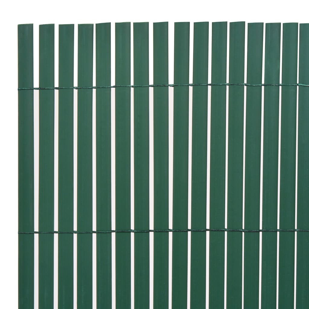 Valla De Jardín De Doble Cara Verde 110x500 Cm / Vetonek_3