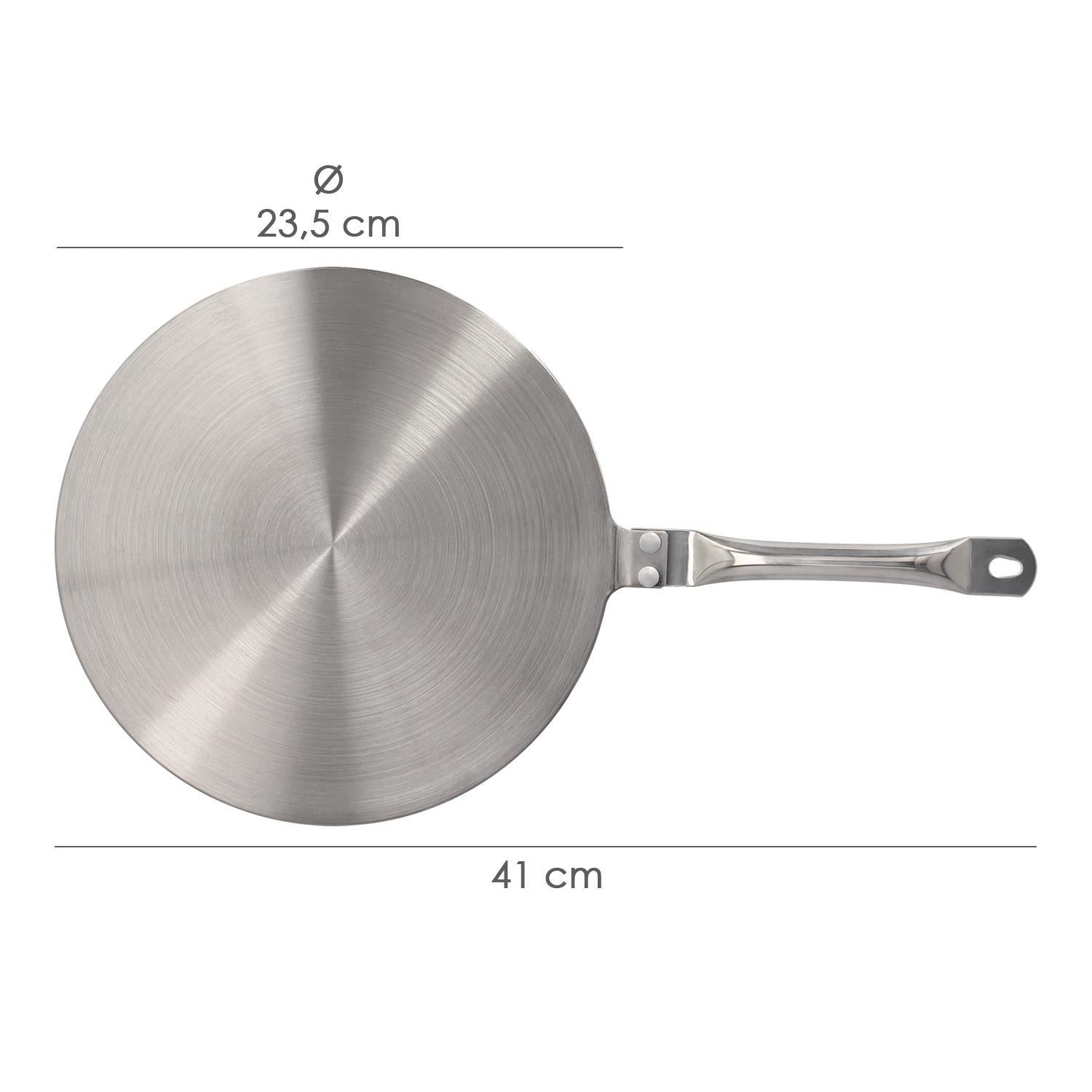 Adaptador Para Induccion / Vitroceramica Ø 23.5 Cm. 3 Capas Acero Inoxidable / Aluminio_1