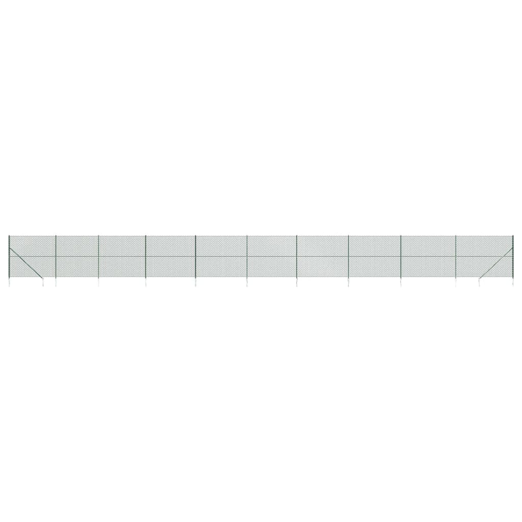 Cerca De Alambre Con Pinchos De Anclaje Verde 2,2x25 M / Vetonek_2