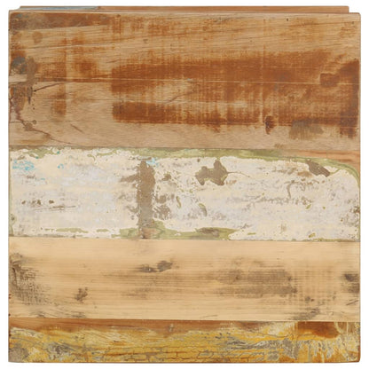 Mesa De Centro De Madera Maciza Reciclada 45x45x40 Cm_1