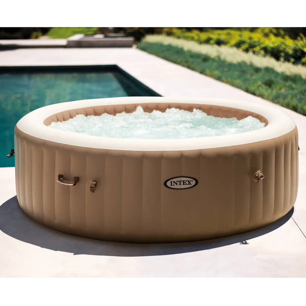 Intex Bañera De Hidromasaje Redonda Purespa 6 Personas 216x71 Cm_2