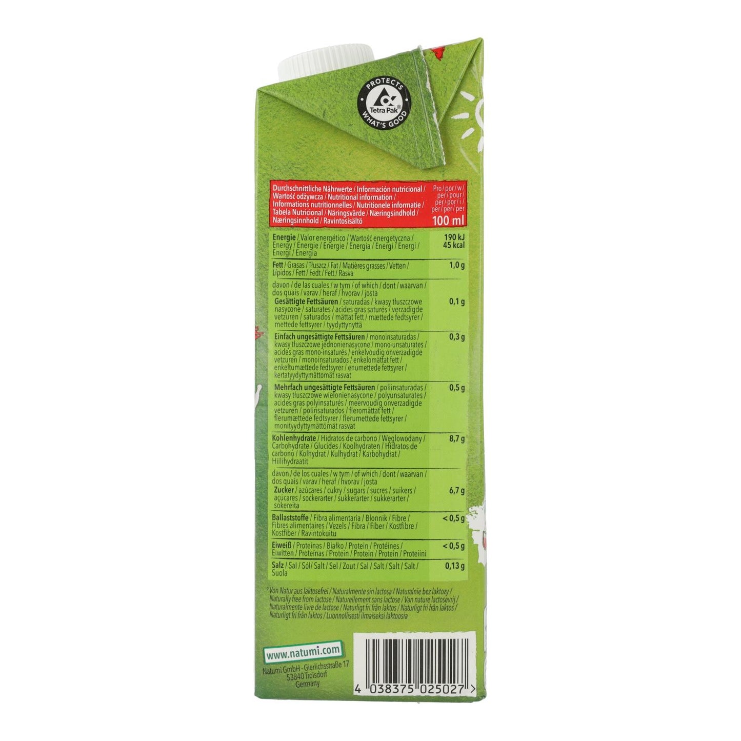 Bebida Espelta BIO Natumi 1L