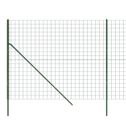 Cerca De Alambre De Acero Galvanizado Verde 1,8x10 M / Vetonek_1