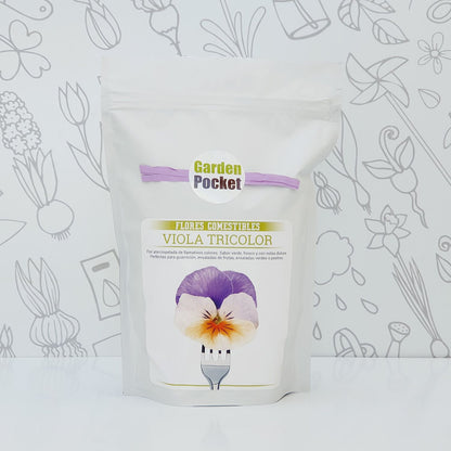 Kit huerto de flores comestibles: Pensamientos