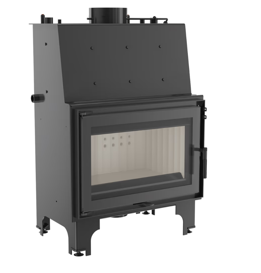 Bricosol Chimenea De Agua De Leña Kratki Aquario O 12 Kw Ø 200_0