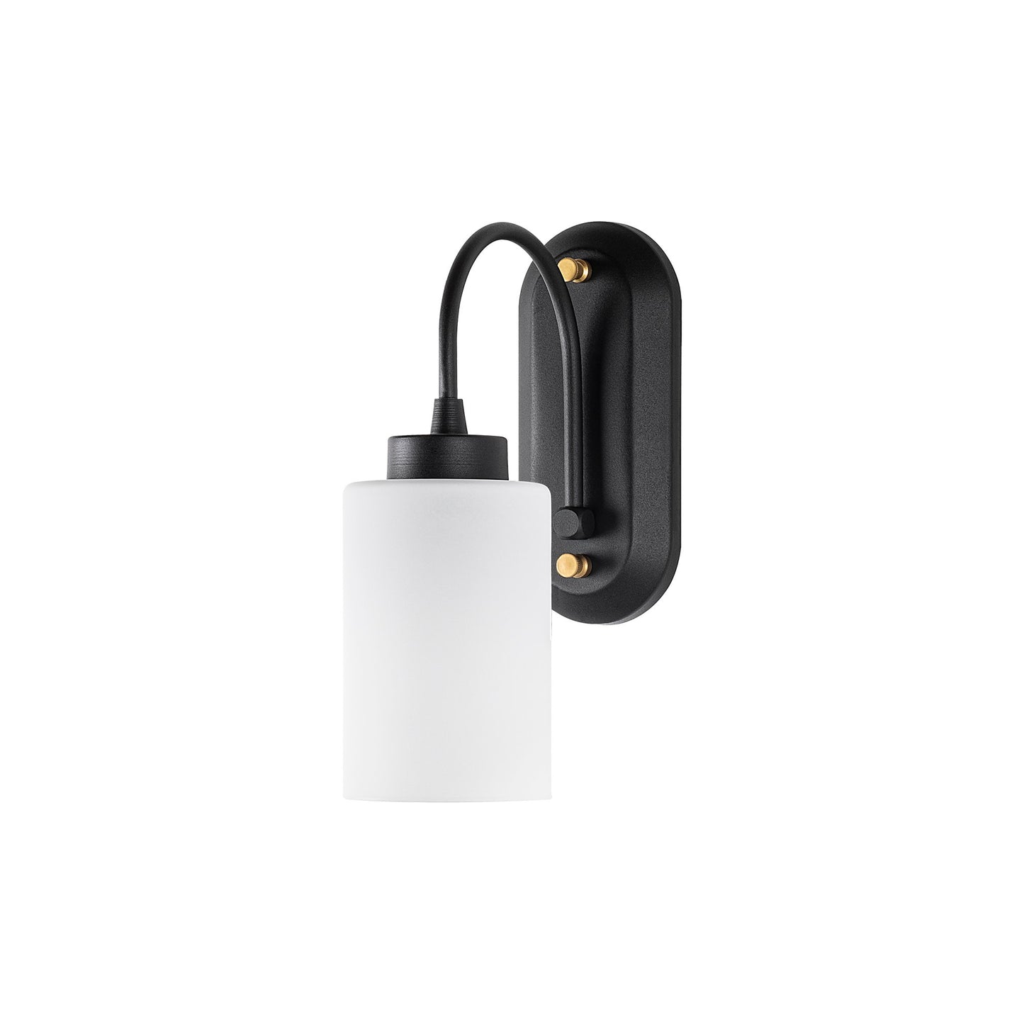 Aplique De Pared, Metal , Negro, 10x21x28, Casquillo E27 Max 40 W_0