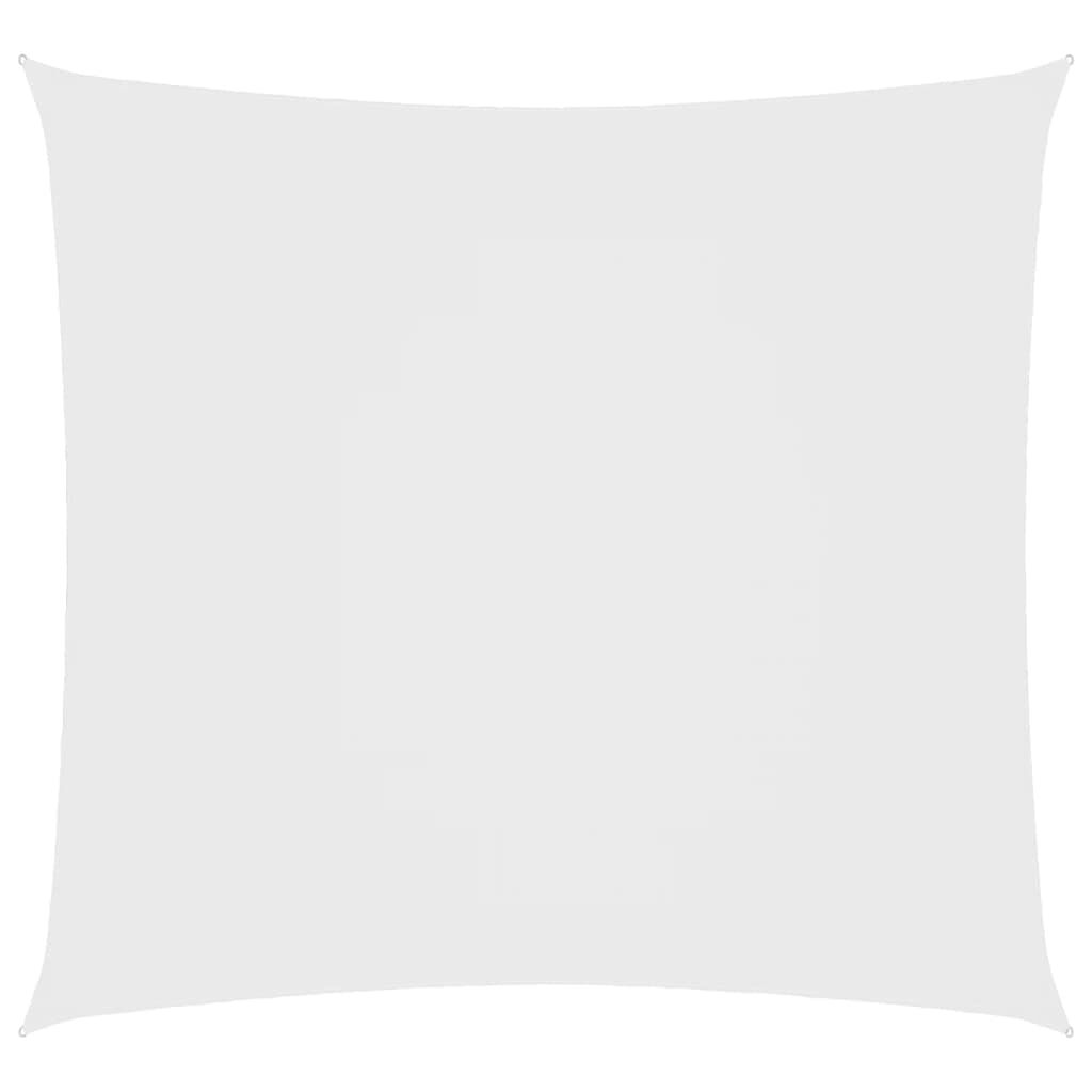 Vidaxl Toldo De Vela Cuadrado Tela Oxford Blanco 2x2 M_0
