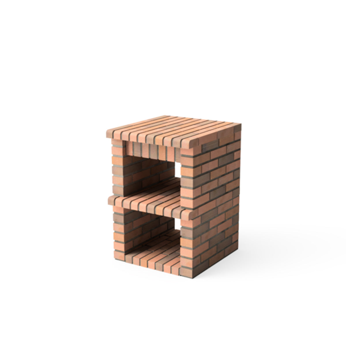 Módulo bancada 61 Volterra terracota Movelar