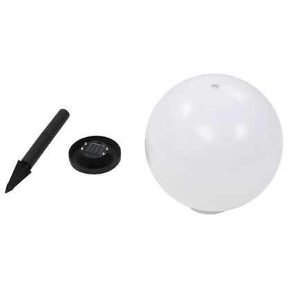 Vidaxl Lámparas Solares Esféricas De Exterior 4 Uds Led Rgb 30 Cm_5