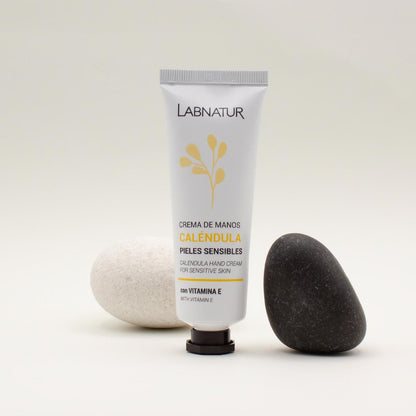 Crema de Manos Caléndula Labnatur 50 ml | Hidratante | Calmante | Manos Secas y Sensibles_2