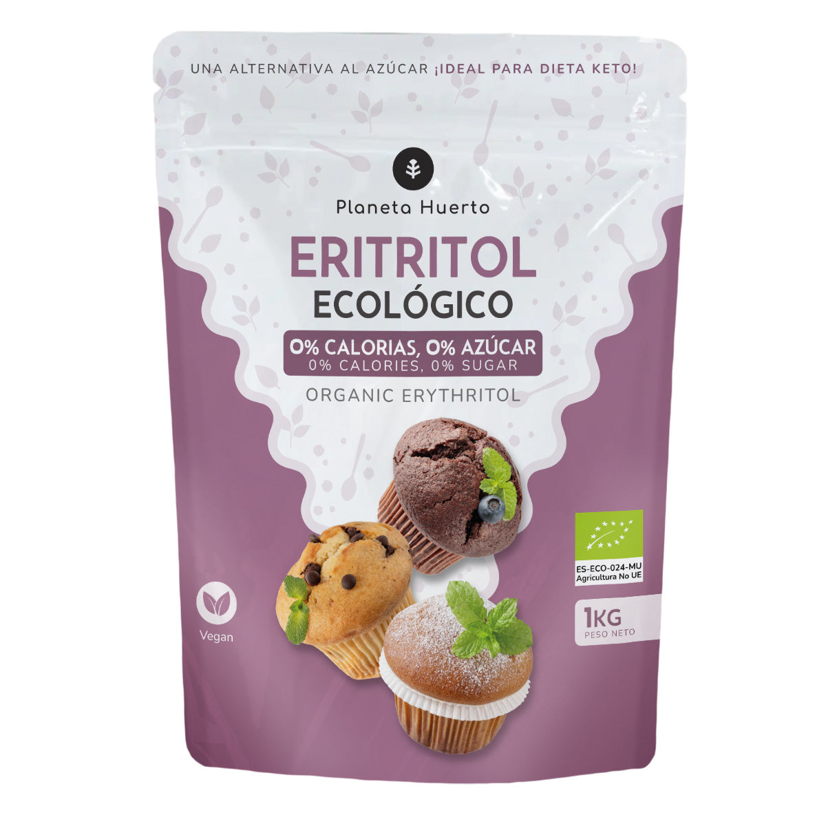Eritritol ECO Planeta Huerto 1 kg