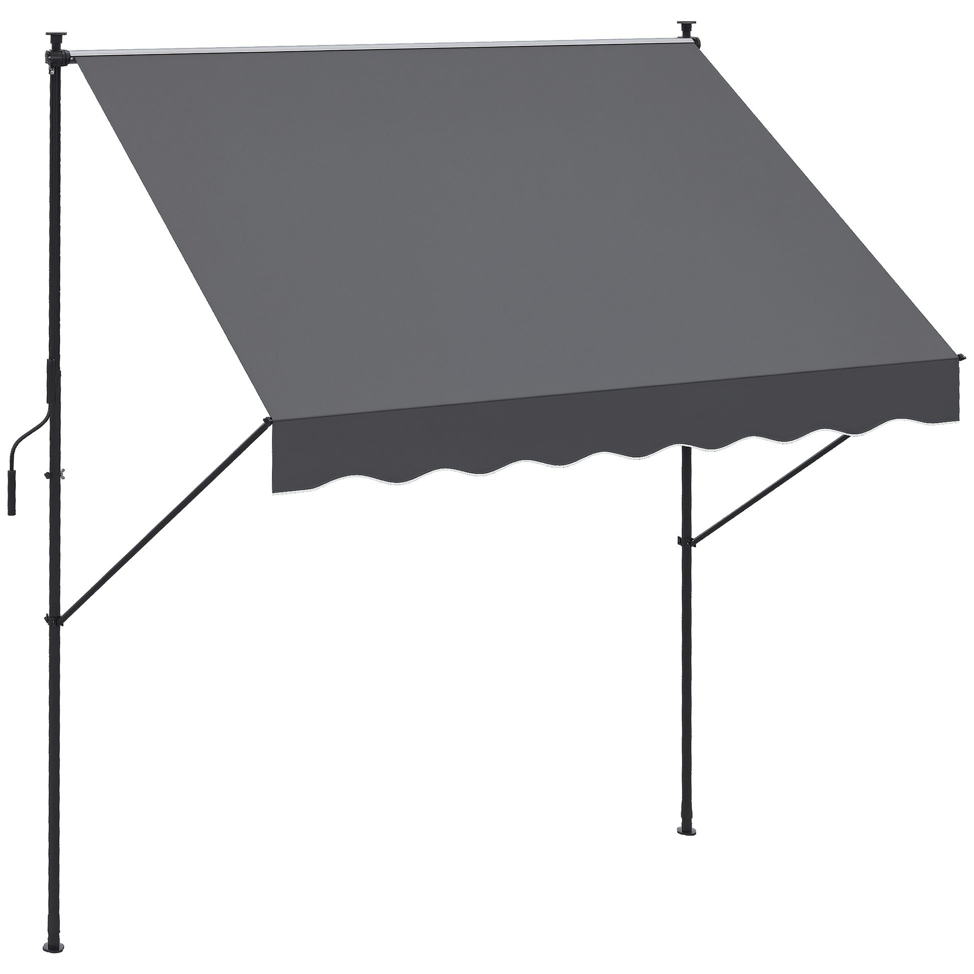 Outsunny Toldo Manual Retráctil 2x1_0