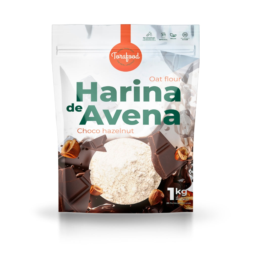 Harina De Avena Choco Avellana Torafood 1kg
