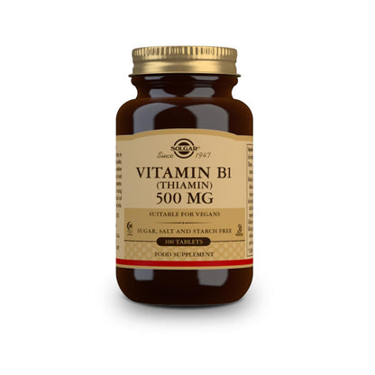 Vitamina B1, 100 comprimidos de 500mg