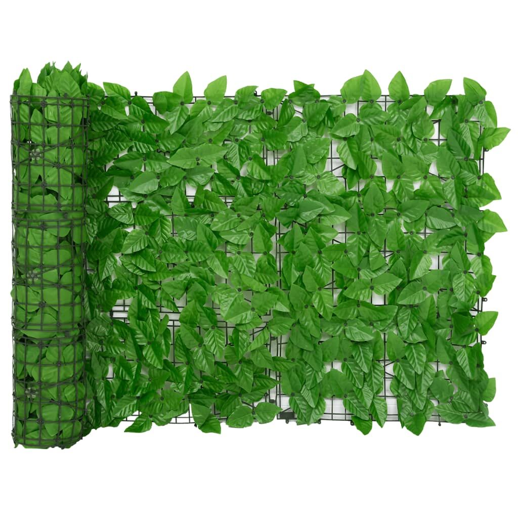 Vidaxl Pantalla De Balcón De Hojas Verde 200x75 Cm_1