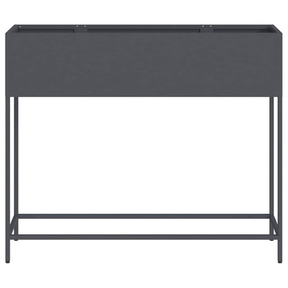 Jardinera Elevada Antracita 100 X 26 X 82 Cm Acero_4
