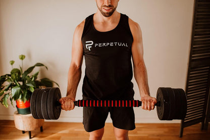 Kit De Mancuernas Regulables Perpetual 20 Kg_4