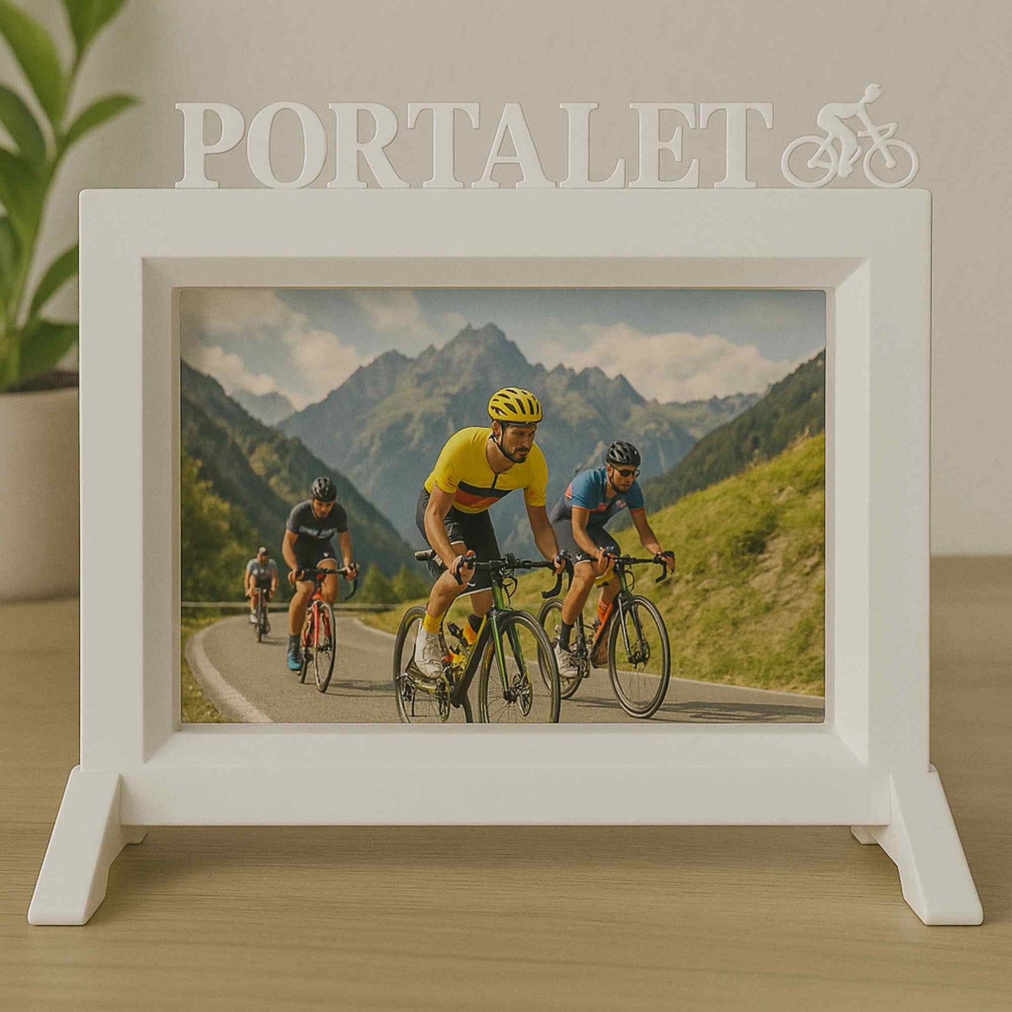 Wellhome - Marco Portalet Blanco 20,5x13,5 Cm Para Fotos 10x15 Cm_2