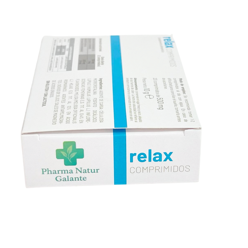 Relax Comprimidos – Alivio Natural Para La Ansiedad, El Estrés Y El Sueño