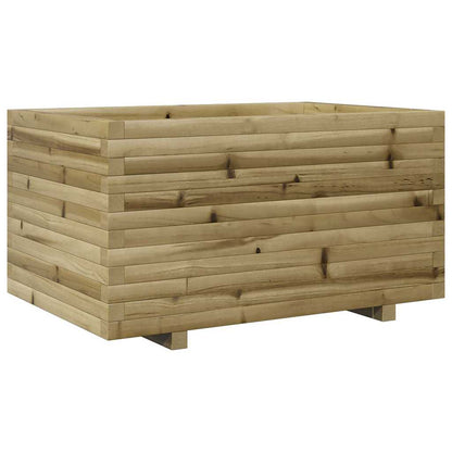 Jardinera Madera De Pino Impregnada 90x60x49,5 Cm_0