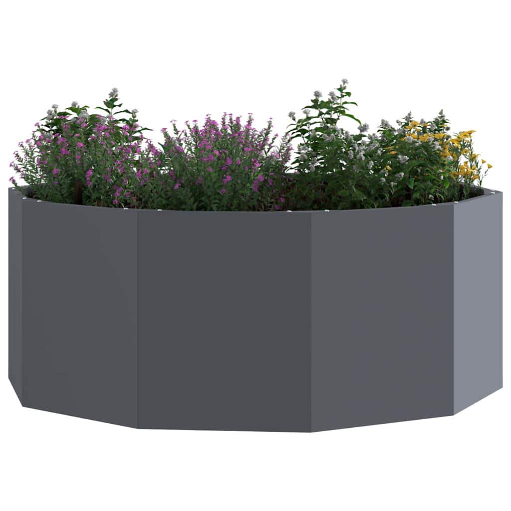 Jardinera Antracita 90 X 90 X 35 Cm Acero_2