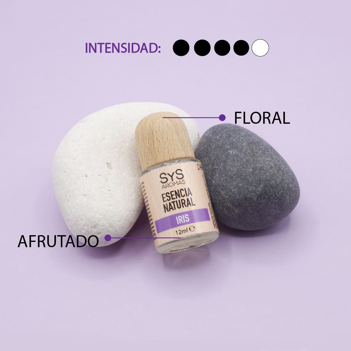 Esencia Natural Iris SYS Aromas 12 ml | Aroma Floral y Dulce | Para Quemadores y Humidificadores_2