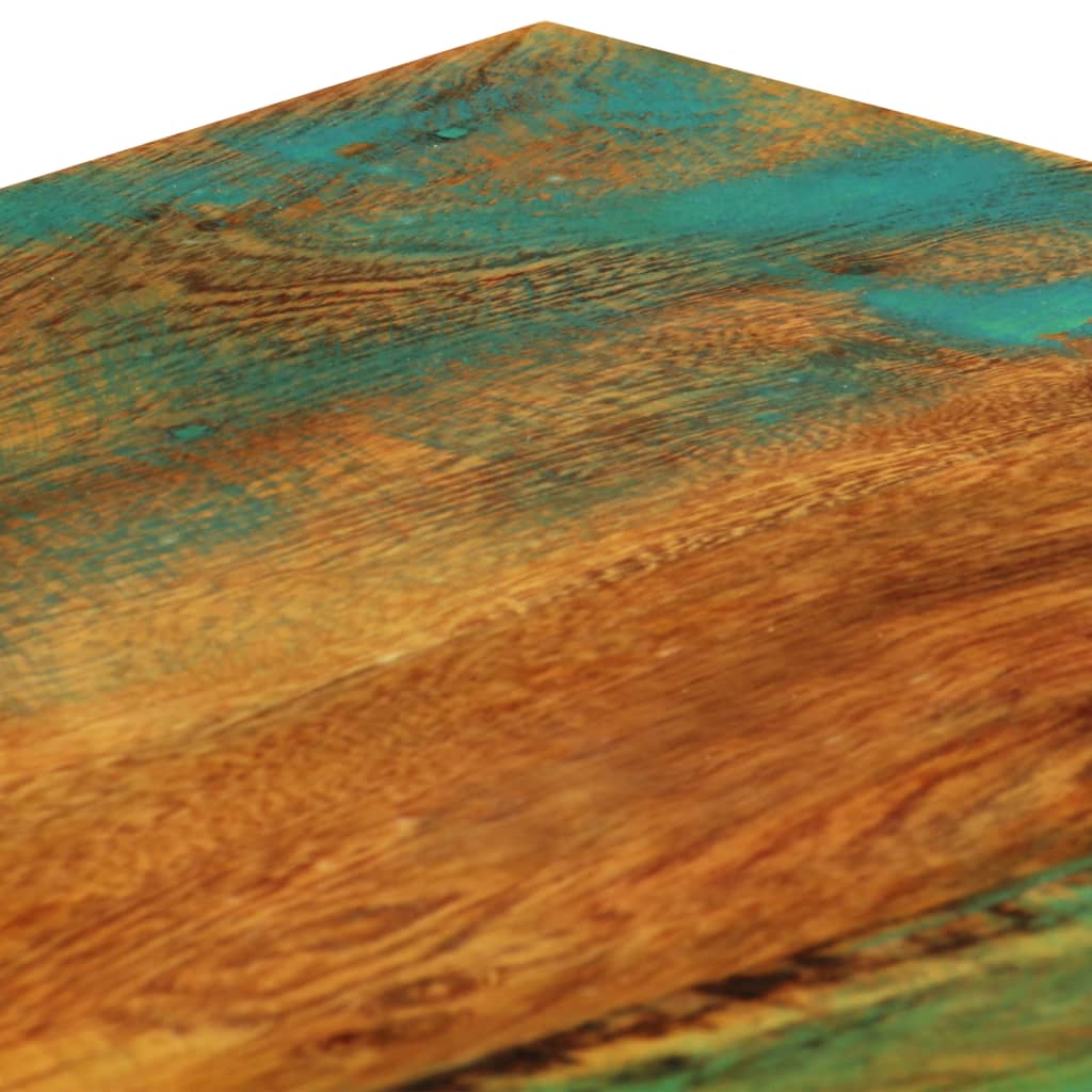 Mesa De Centro Madera Maciza Reciclada 100x60x35 Cm_3