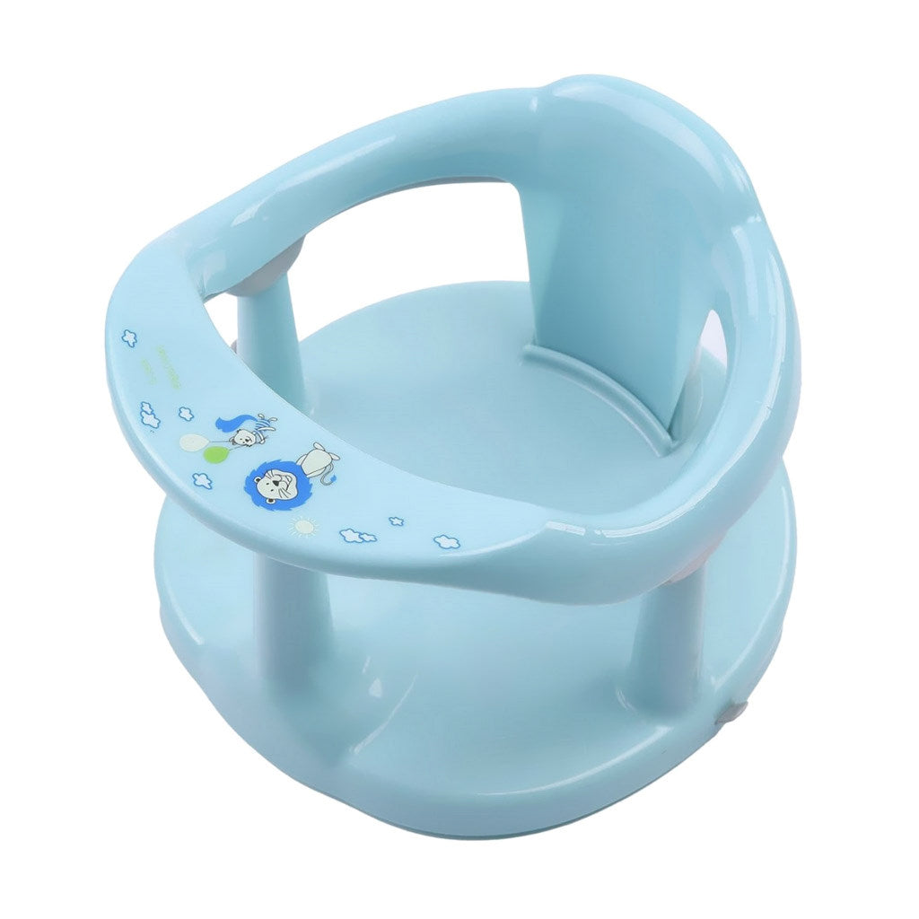 Bathby Asiento De Baño Para Bebé Cyan | Sujeción Con Ventosas Antideslizantes | Silla De Baño Ergonómica Y Segura