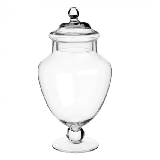 Wellhome - Tarro De Cristal Para Caramelos Con Pie 2,1l