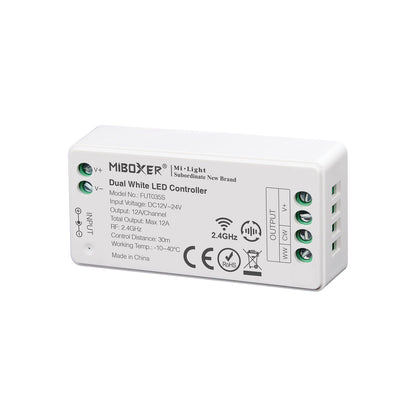 Controlador Cct Blanco Dual Mini Rf 4 Zonas 12a_0