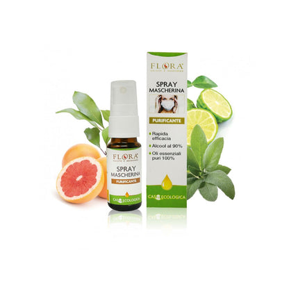 Spray higienizante de mascarillas Flora 30 ml