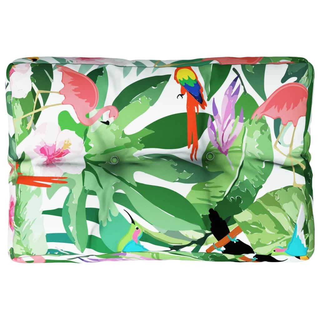 Vidaxl Cojín Para Palés Tela Multicolor 50x40x12 Cm_0