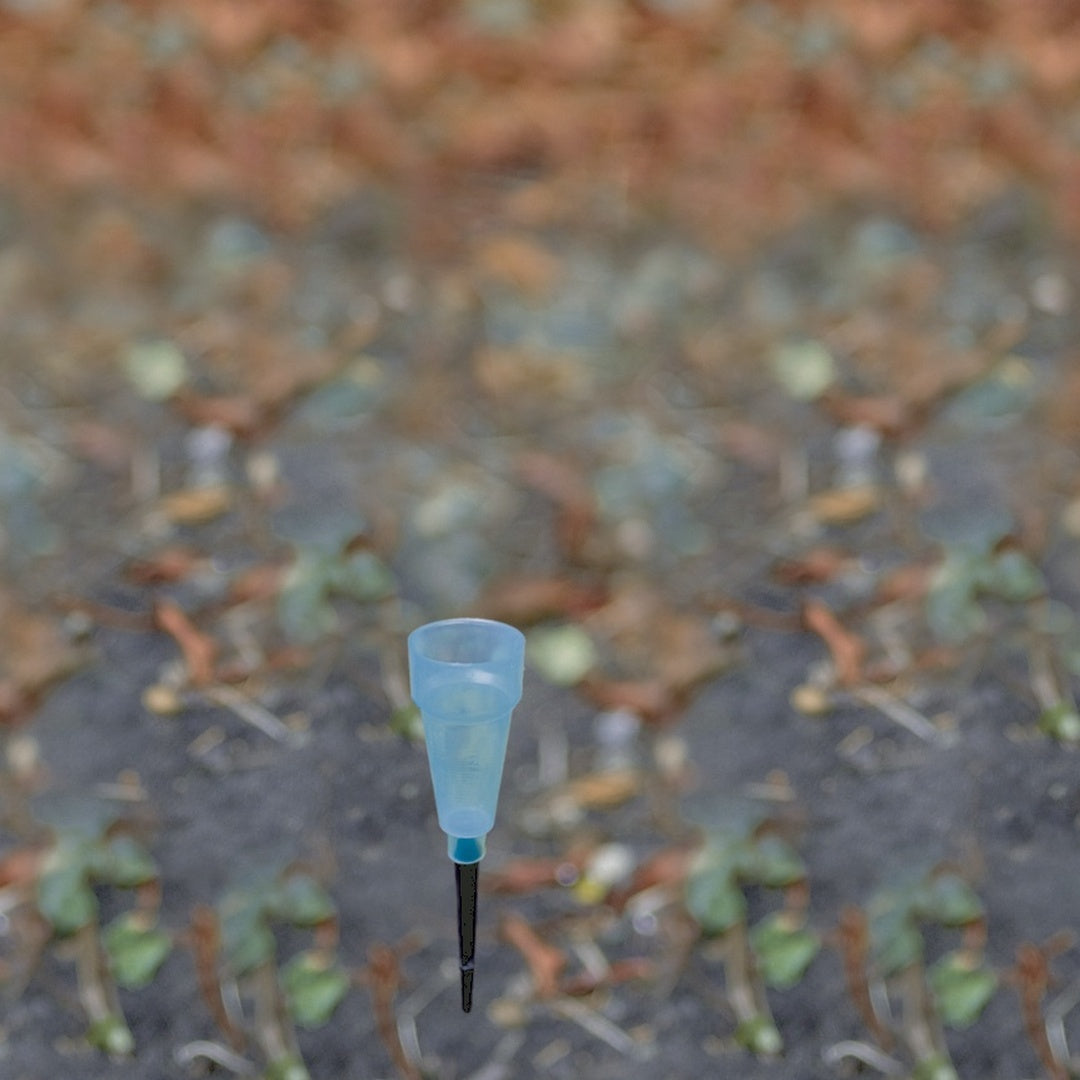 Pluviometro De Jardin Con Siporte Pluviopic Verde Nortene_5
