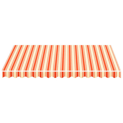 Tela De Repuesto Para Toldo Amarillo Y Naranja 3x2,5 M Poliéster_3