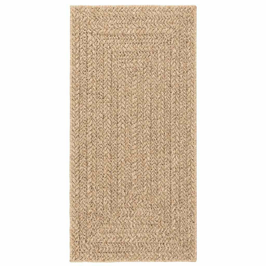Vidaxl Alfombra Zizur Apariencia Yute Interior Exterior Beige 60x110cm_0