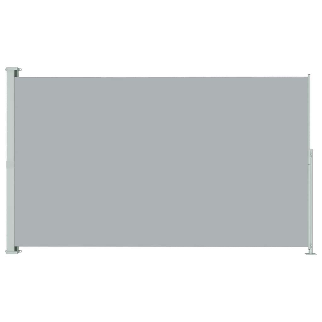 Vidaxl Toldo Lateral Retráctil De Jardín Gris 180x300 Cm_0