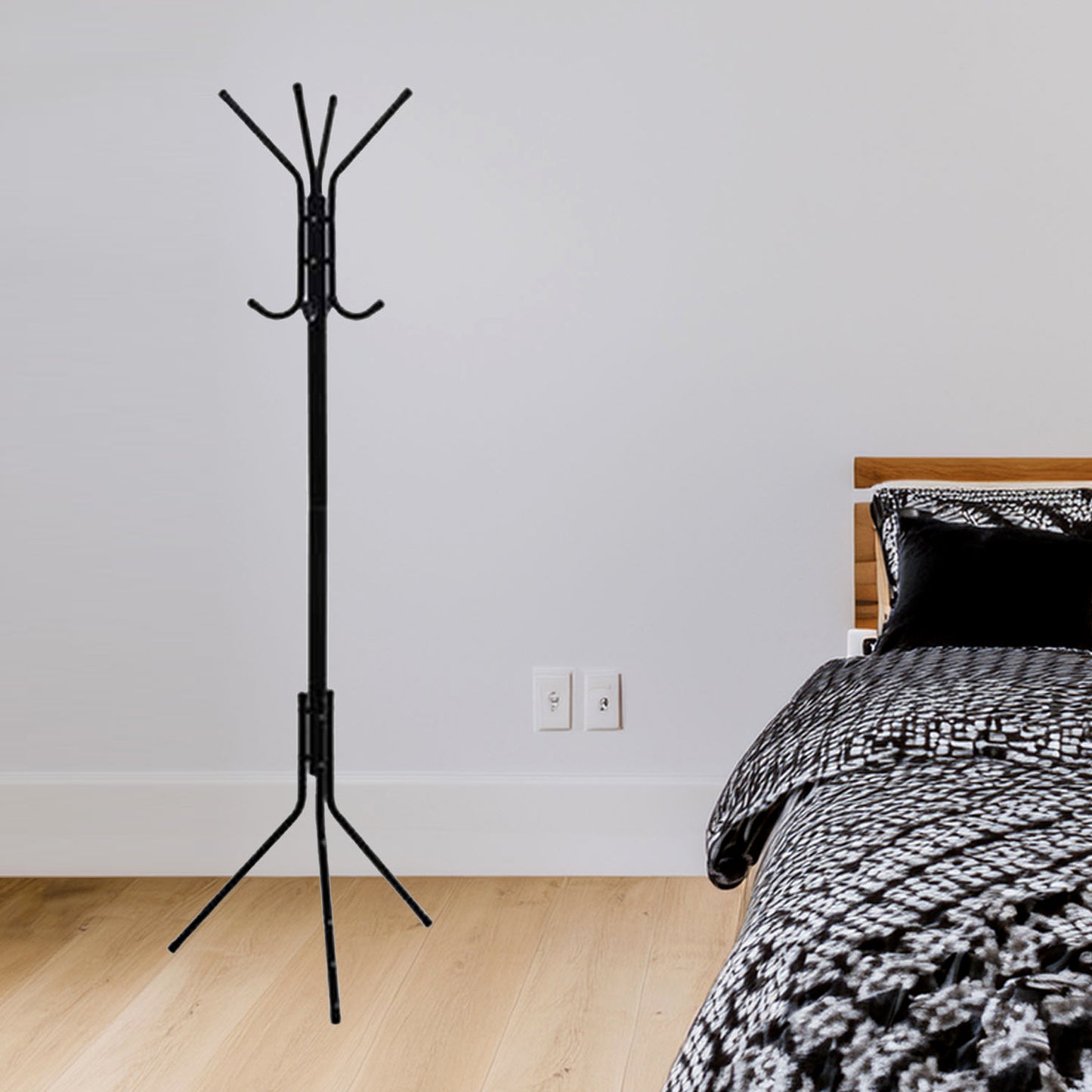 Wellhome Perchero Árbol Metal 8 Colgadores_2